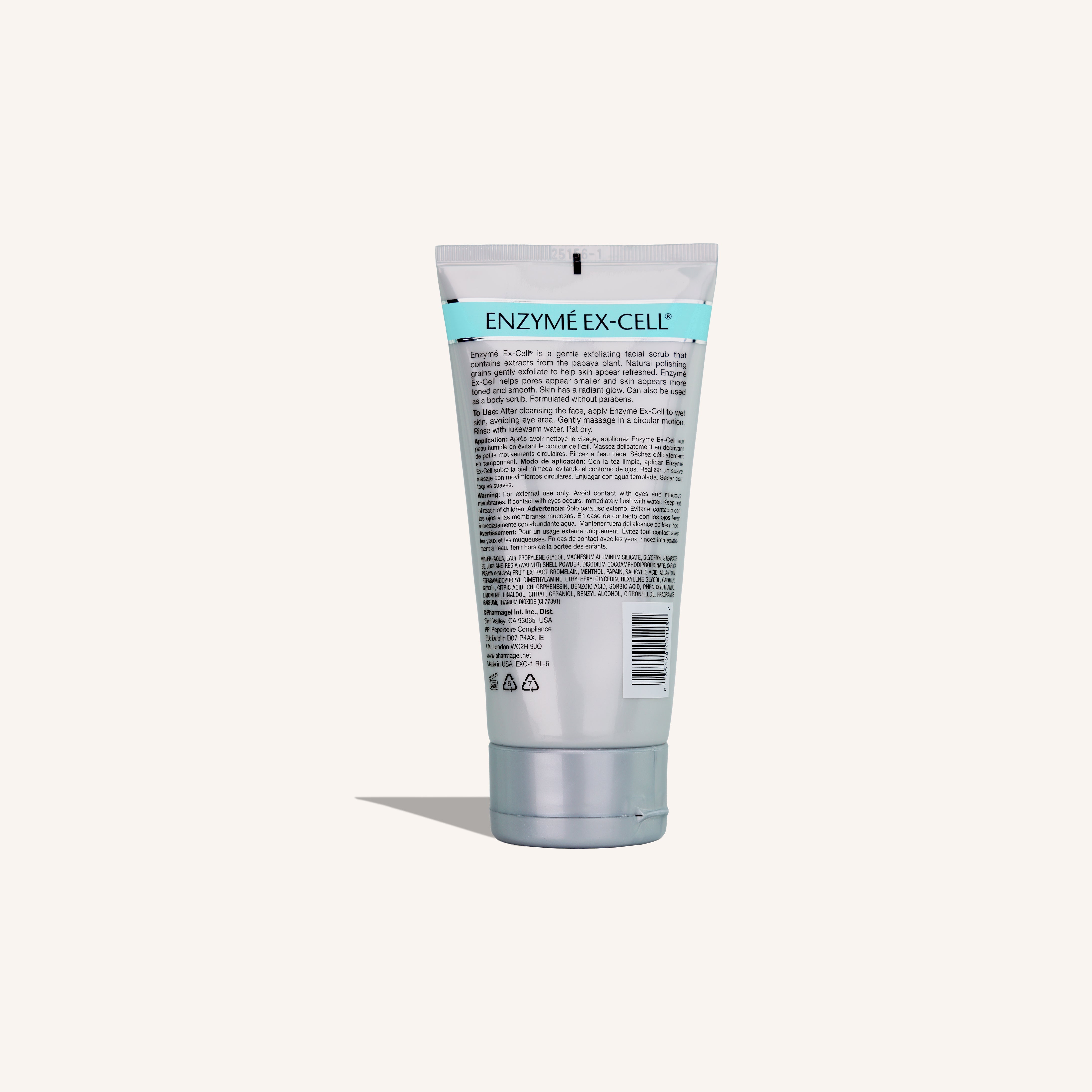 フェイスジェル・ゲル CELLPHYC77 MOIST GEL Enzyme Ex-Cell® | Pharmagel.net