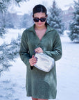 Holiday Woven Cosmetic Bag
