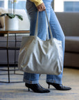 Holiday Woven Tote